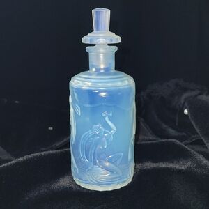 French Maurius Sabino Opalescent Scent Perfume Bottle Nude Women Signed c 1925 -